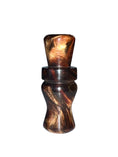 Load image into Gallery viewer, Brown & Gold Metallic Mini Call