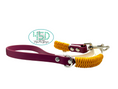 Load image into Gallery viewer, Merlot & Cream 5' Leash