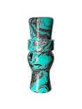 Load image into Gallery viewer, Turquoise, Black, & Purple Metallic Mini Call