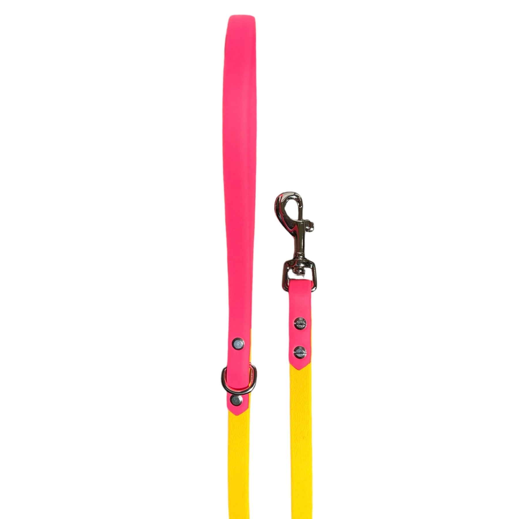 6' Yellow & Hot Pink Leash