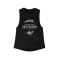 Load image into Gallery viewer, Women's Greyhound Anatomy Flowy Scoop Muscle Tank
