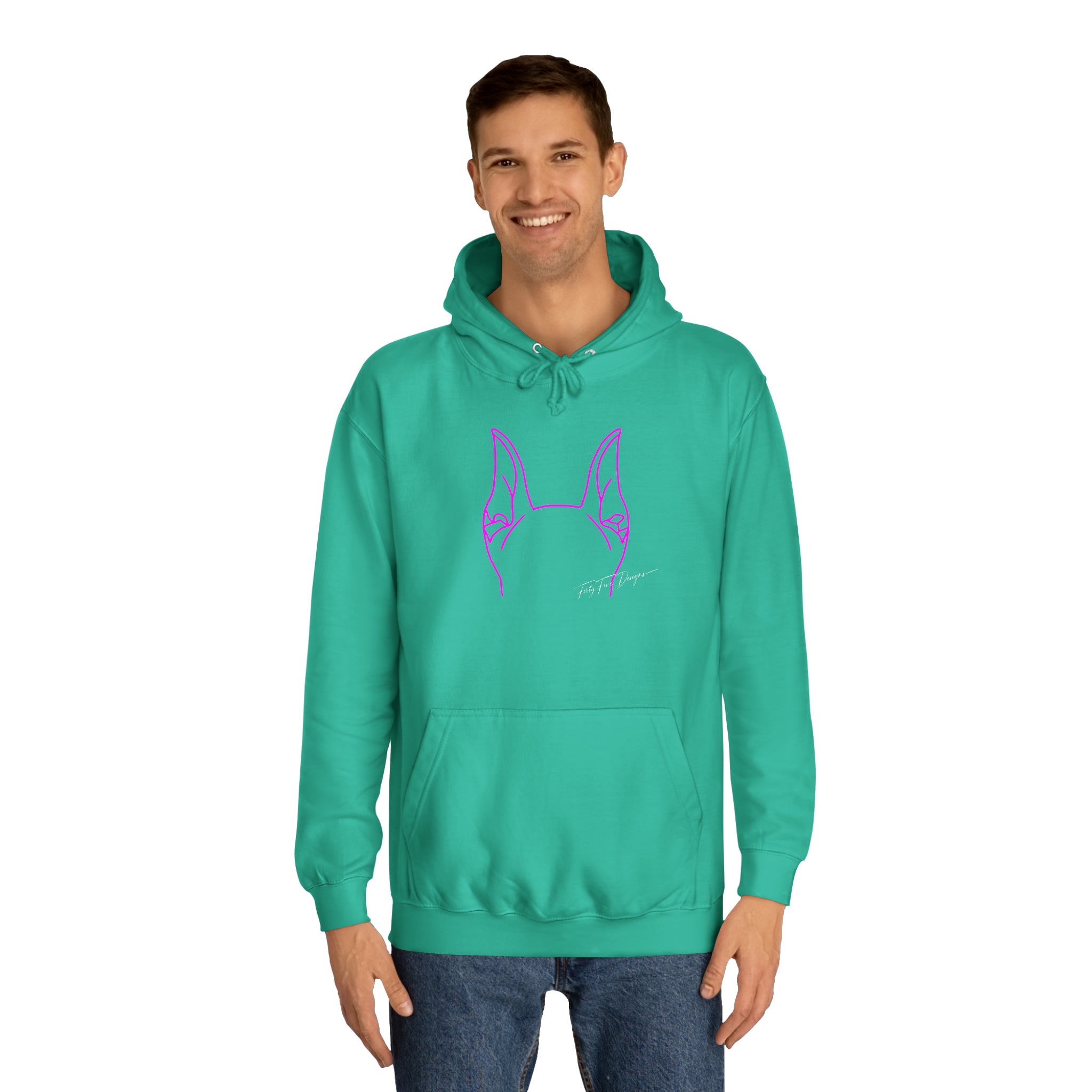 Doberman Ears Hoodie, Multiple Colors