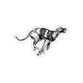 Load image into Gallery viewer, Greyhound Racer Sticker
