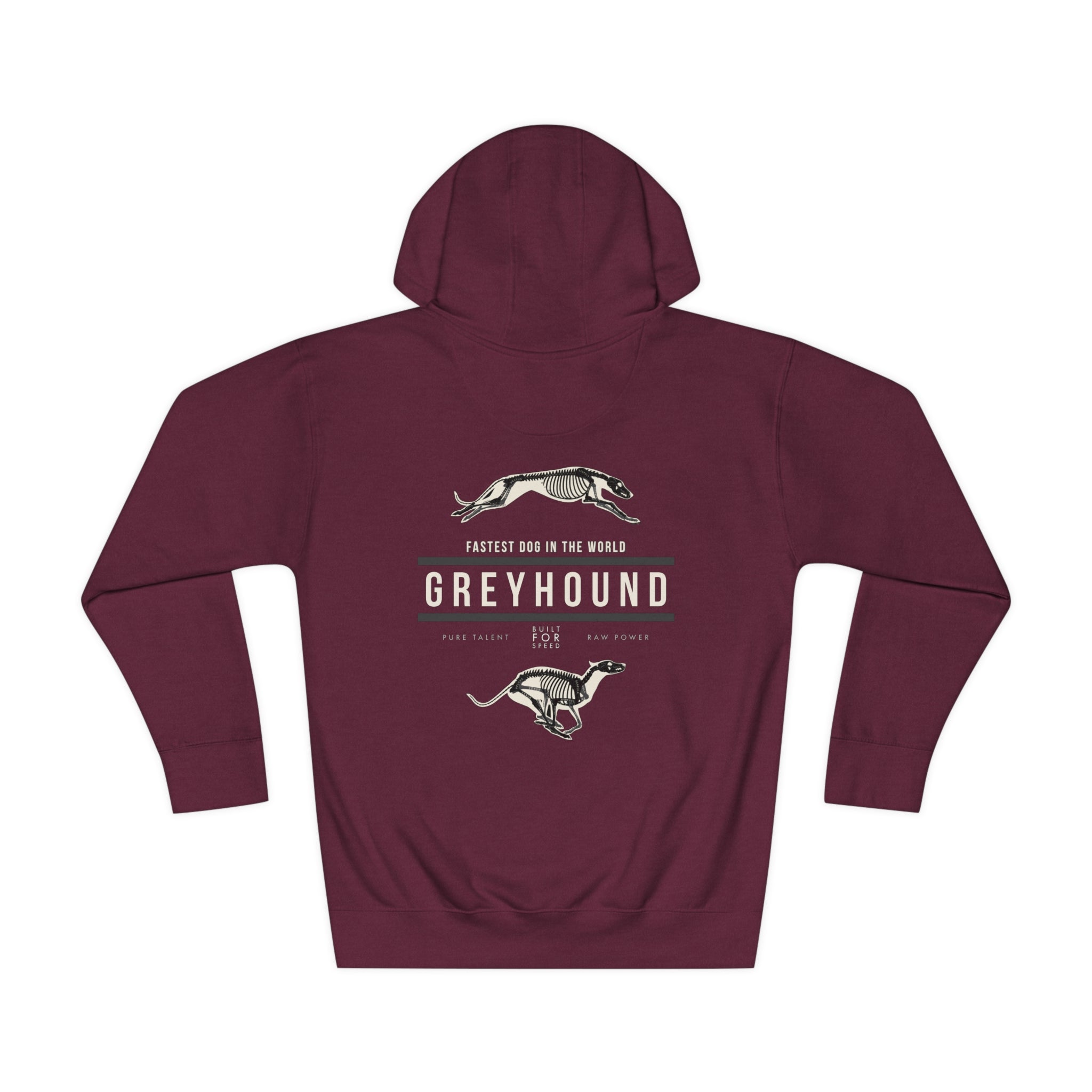 S-3X Greyhound Anatomy Hoodie, Multiple Colors