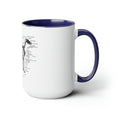 Load image into Gallery viewer, Greyhound Anatomy Coffee Mug, 15oz
