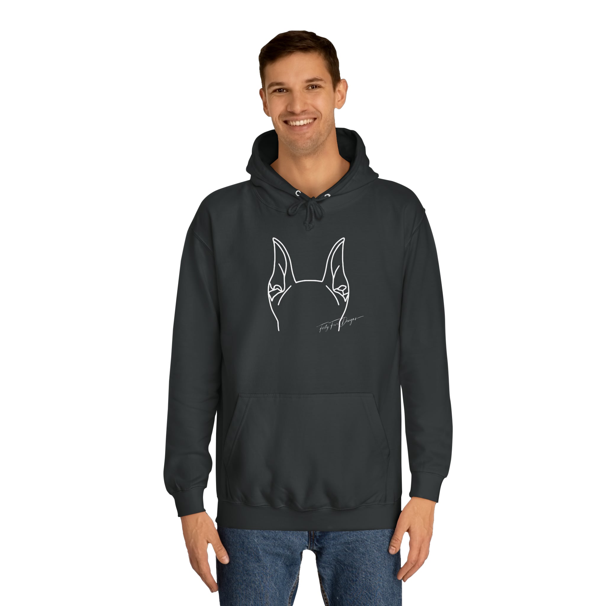 Doberman Ears Hoodie, Multiple Colors