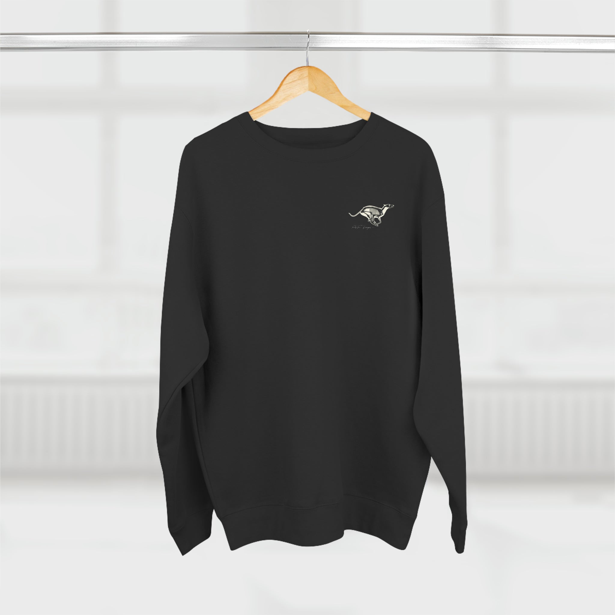 Whippet Anatomy Crewneck Sweatshirt