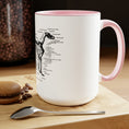 Load image into Gallery viewer, Greyhound Anatomy Coffee Mug, 15oz
