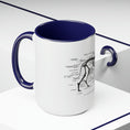 Load image into Gallery viewer, Greyhound Anatomy Coffee Mug, 15oz
