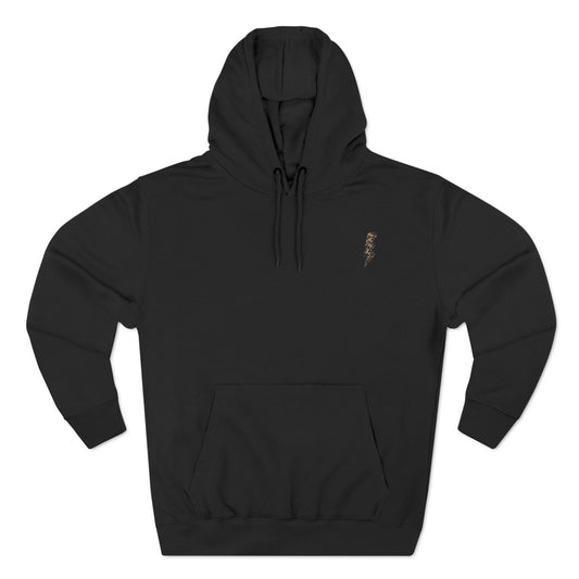 Leopard Lightning Greyhound Fleece Hoodie