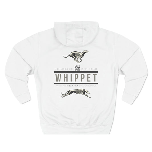 Whippet Anatomy Fleece Hoodie