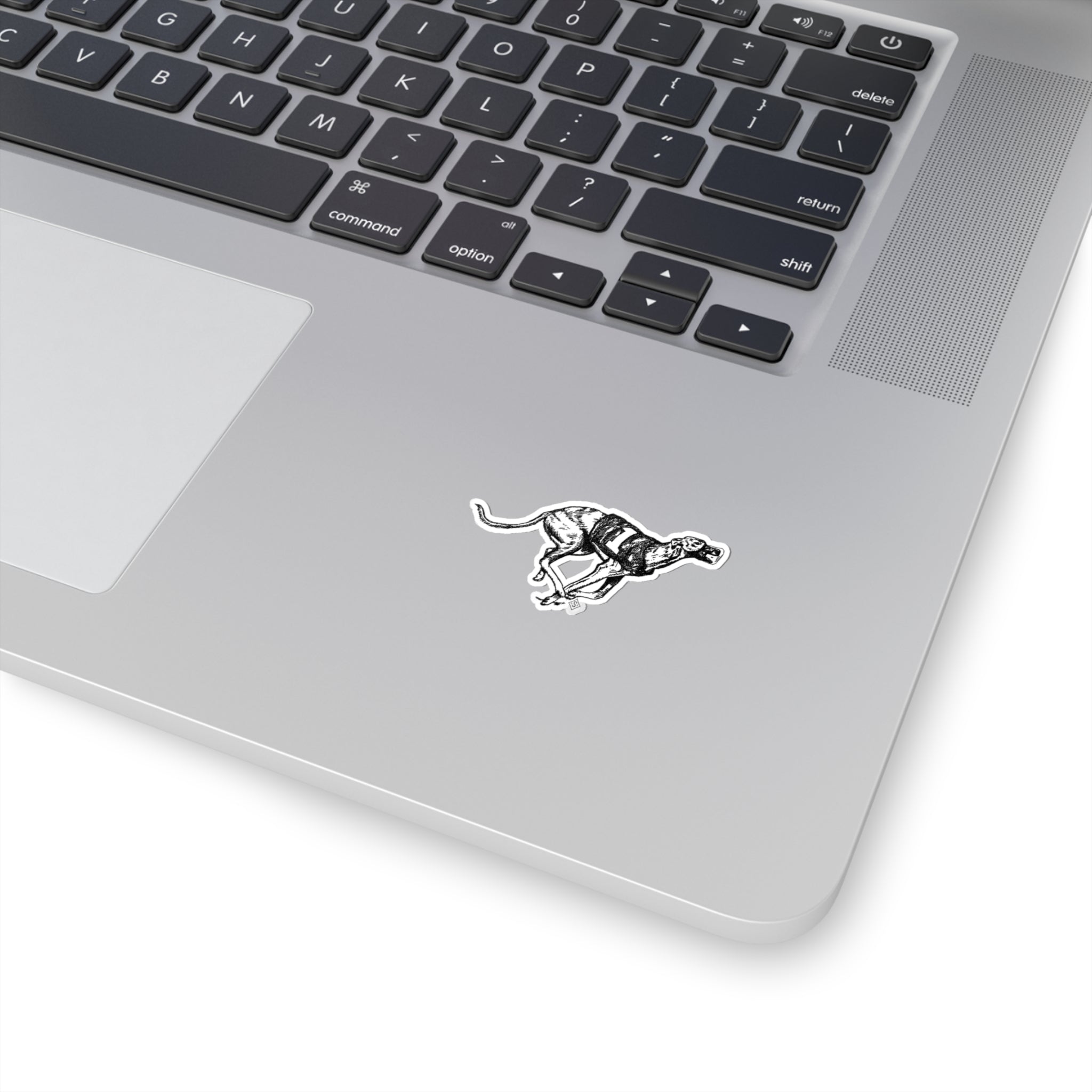 Greyhound Racer Sticker