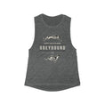 Load image into Gallery viewer, Women's Greyhound Anatomy Flowy Scoop Muscle Tank
