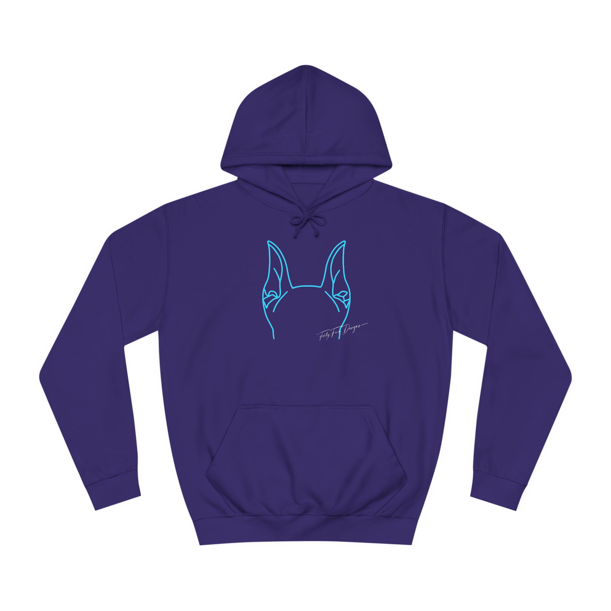 Doberman Ears Hoodie, Multiple Colors