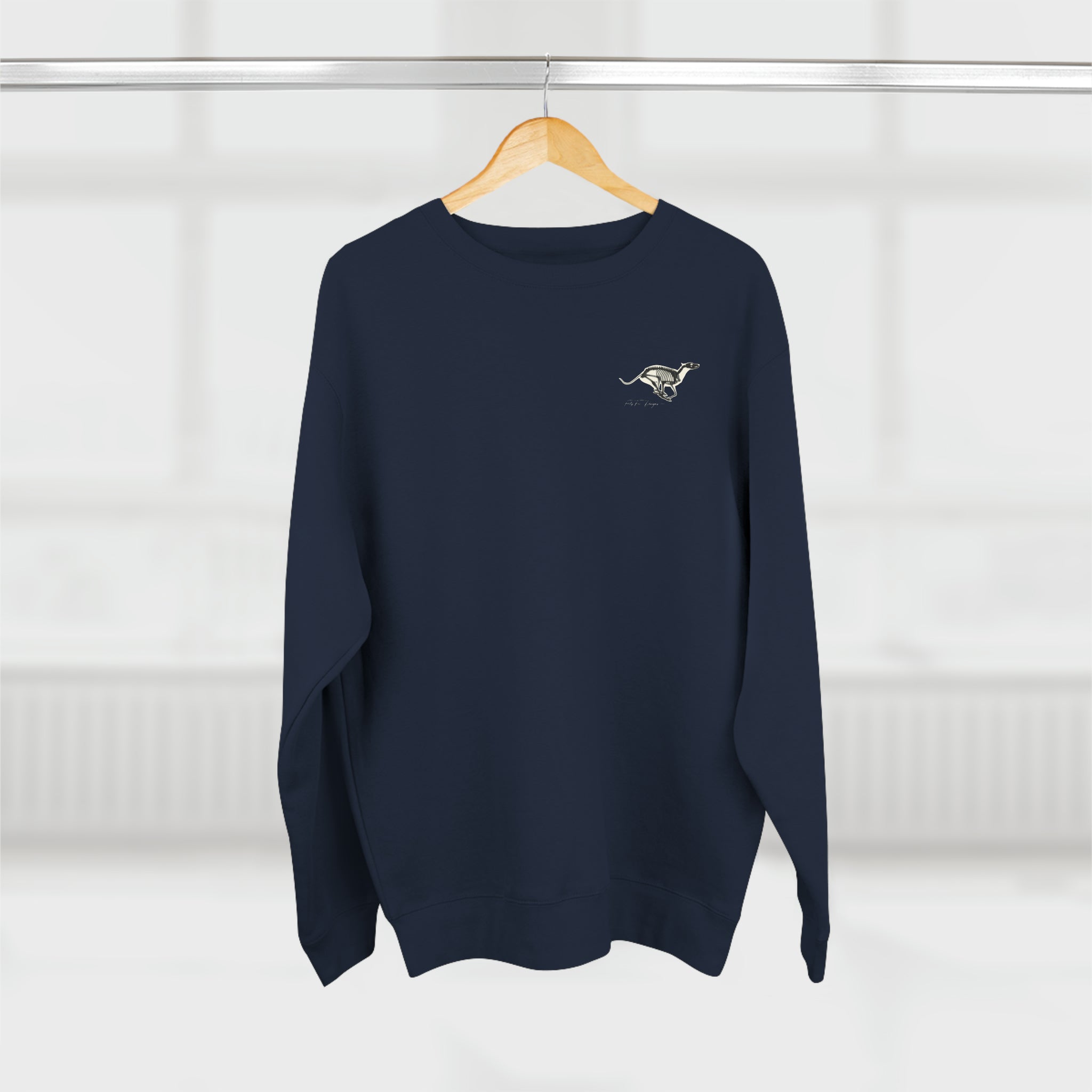 Whippet Anatomy Crewneck Sweatshirt