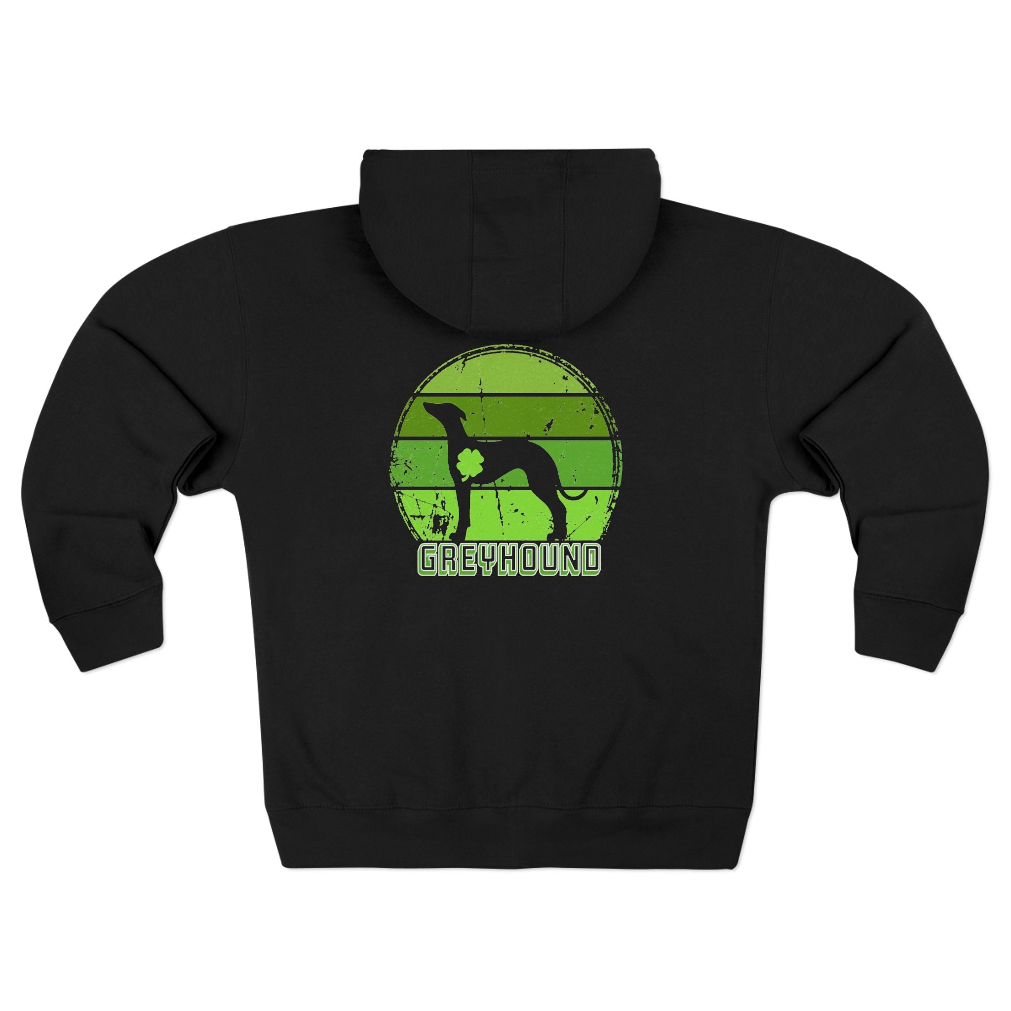 St Patrick's Day Greyhound Hoodie