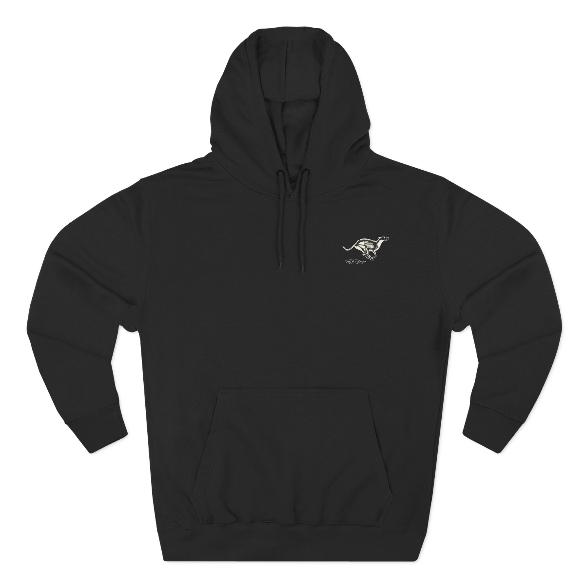 Whippet Anatomy Fleece Hoodie