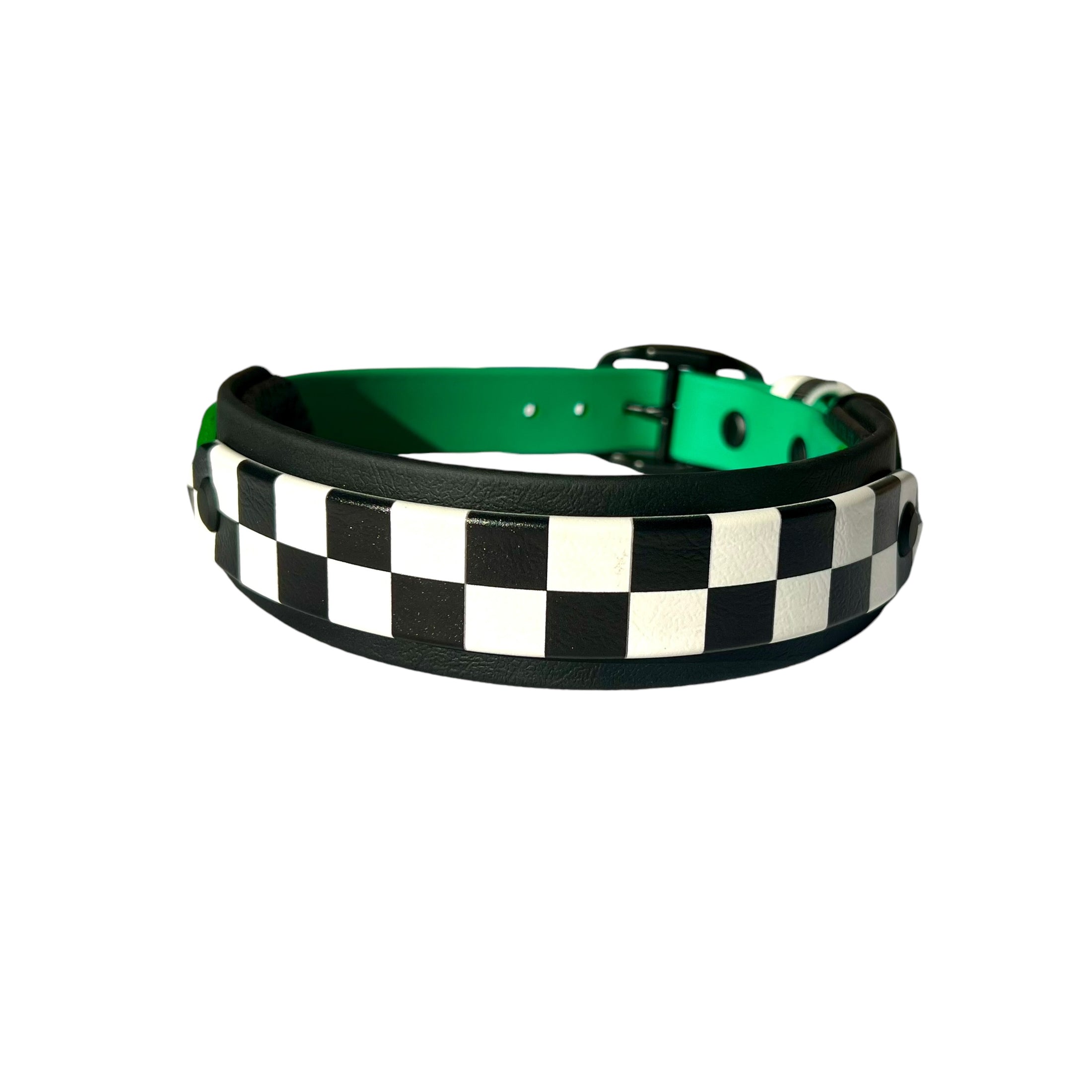 15.5- 18" Padded Green Race Ready Collar