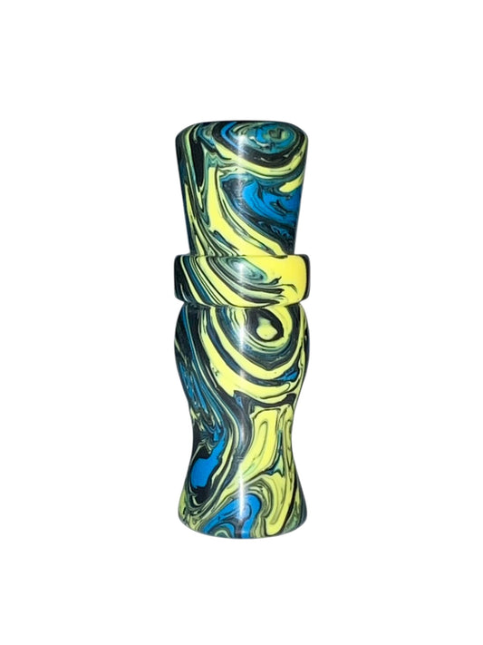 Blue, Yellow, & Black Mini Call