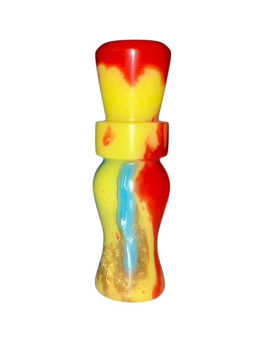 Red, Yellow, Blue, Gold Metallic Mini Call