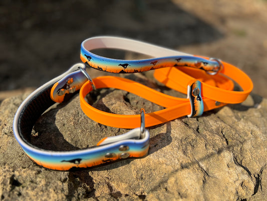 Prairie Pursuit Padded French Martingale Dog Collar