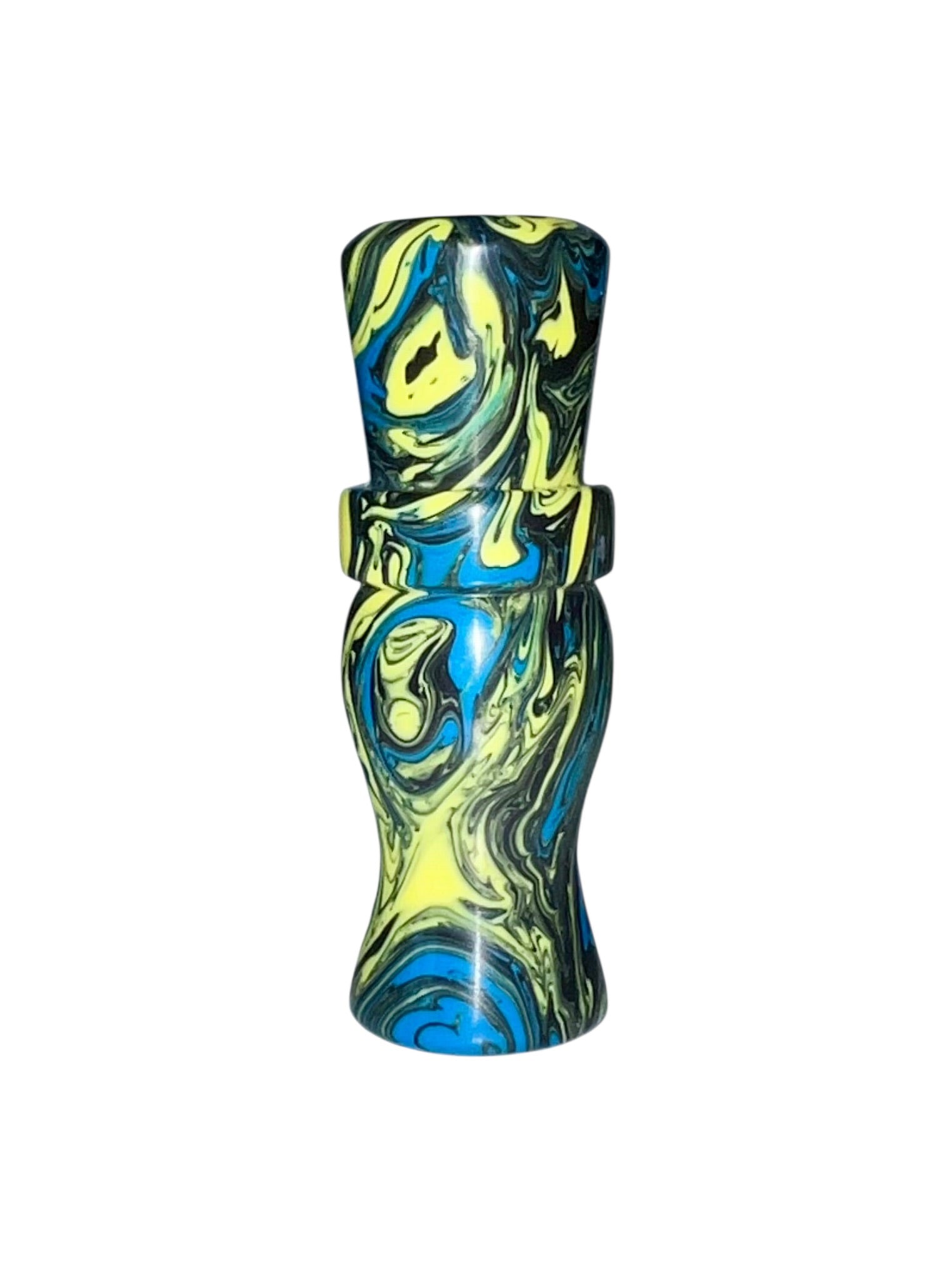 Blue, Yellow, & Black Mini Call