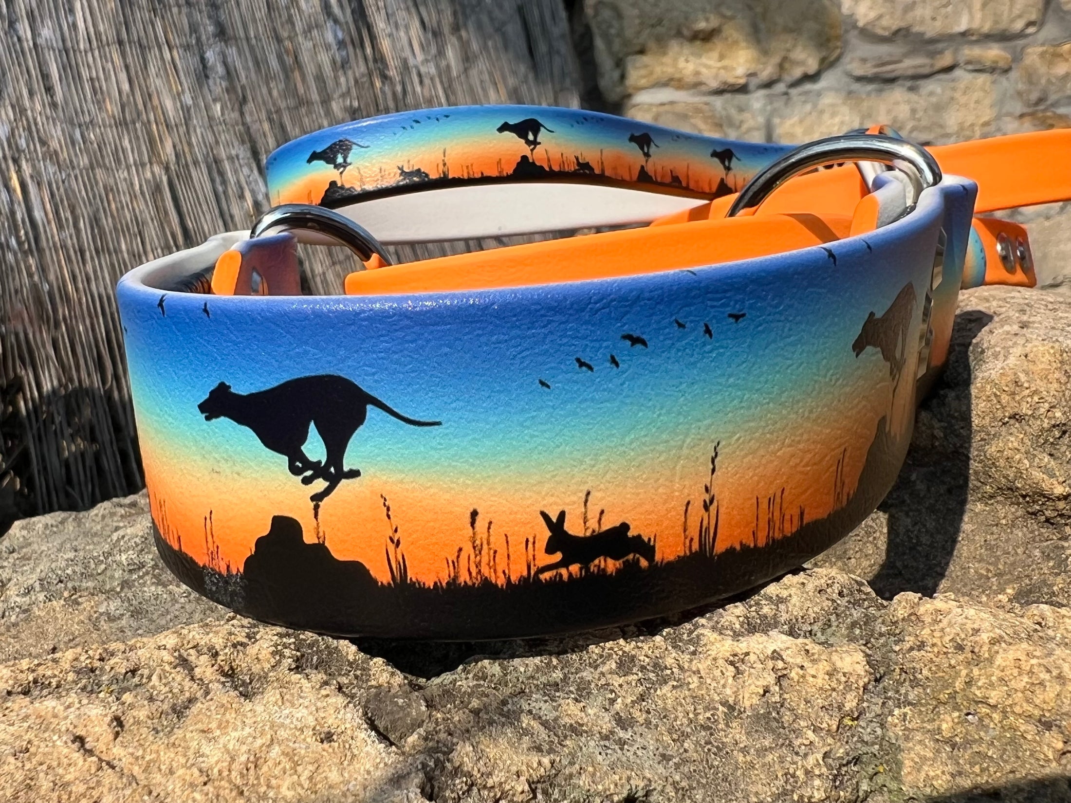 Prairie Pursuit Padded French Martingale Dog Collar