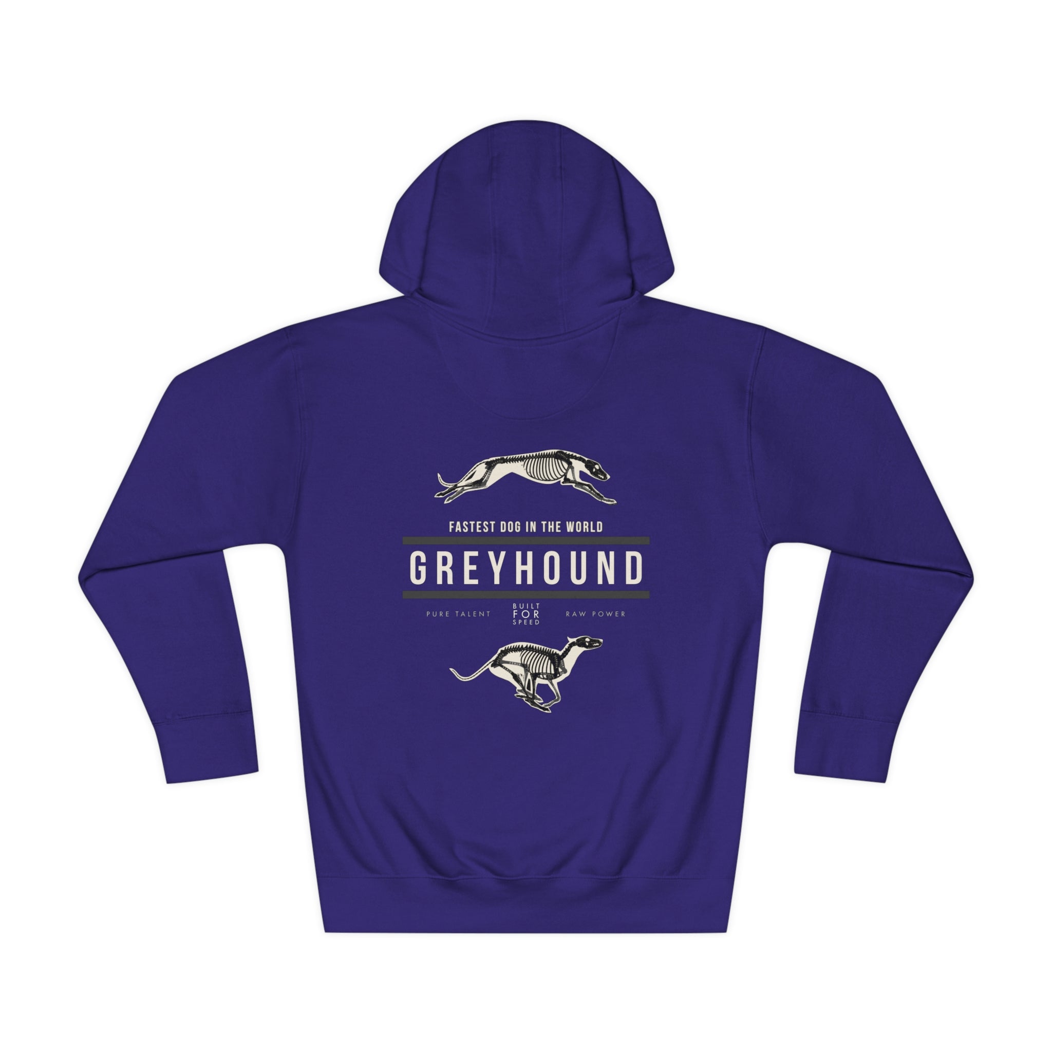 S-3X Greyhound Anatomy Hoodie, Multiple Colors