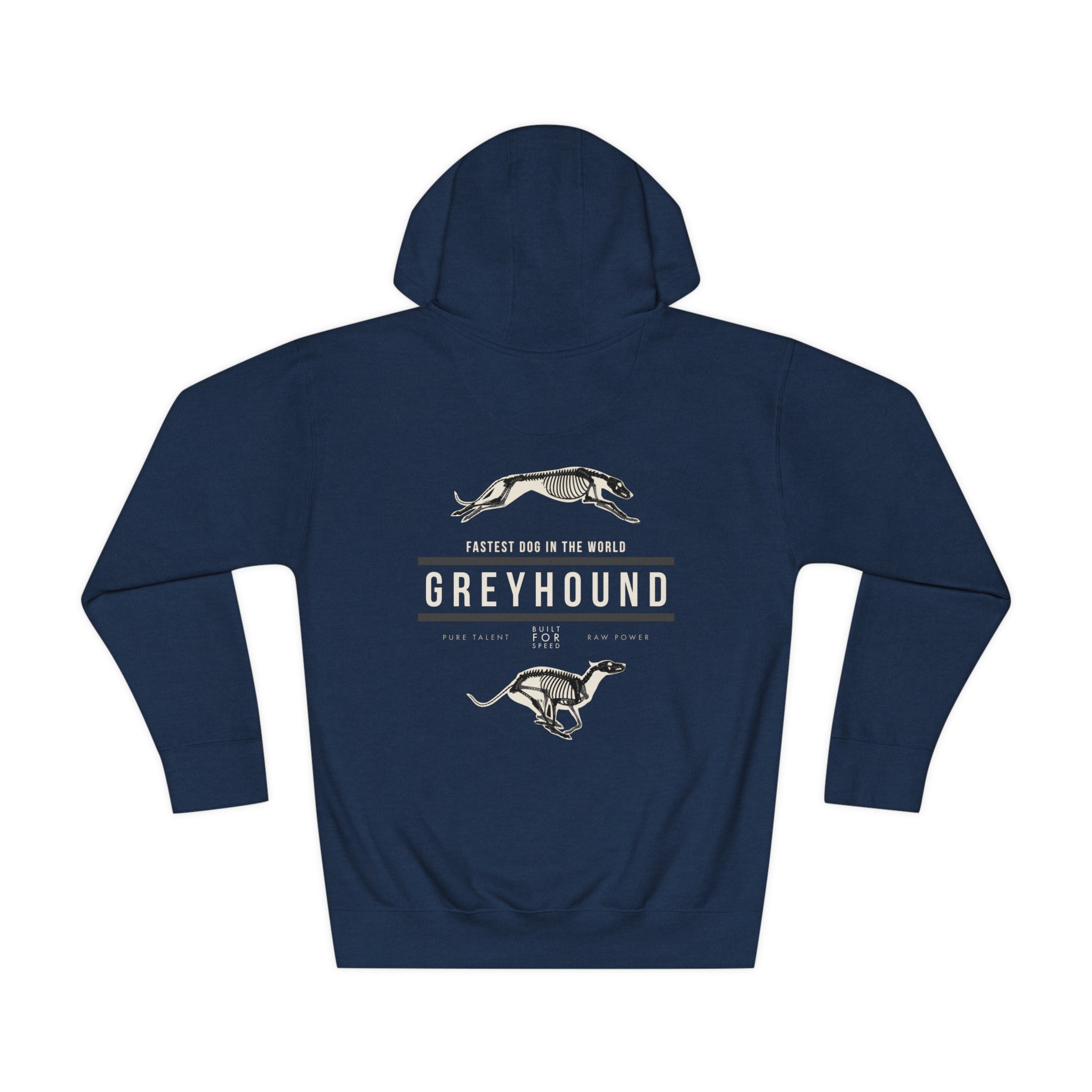 S-3X Greyhound Anatomy Hoodie, Multiple Colors