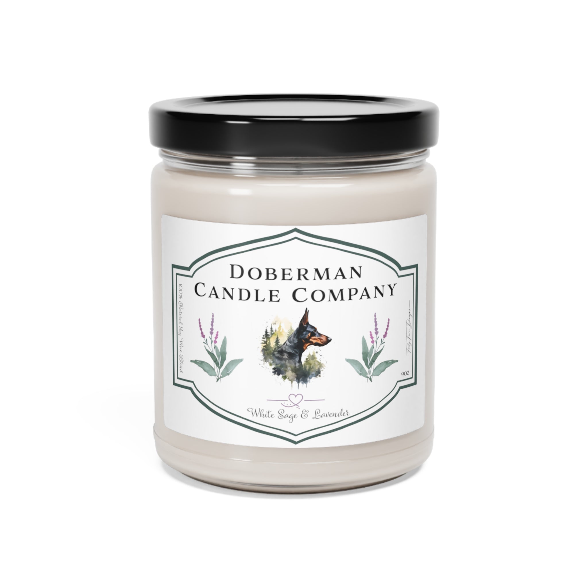 Doberman Candle Company, 9oz Soy