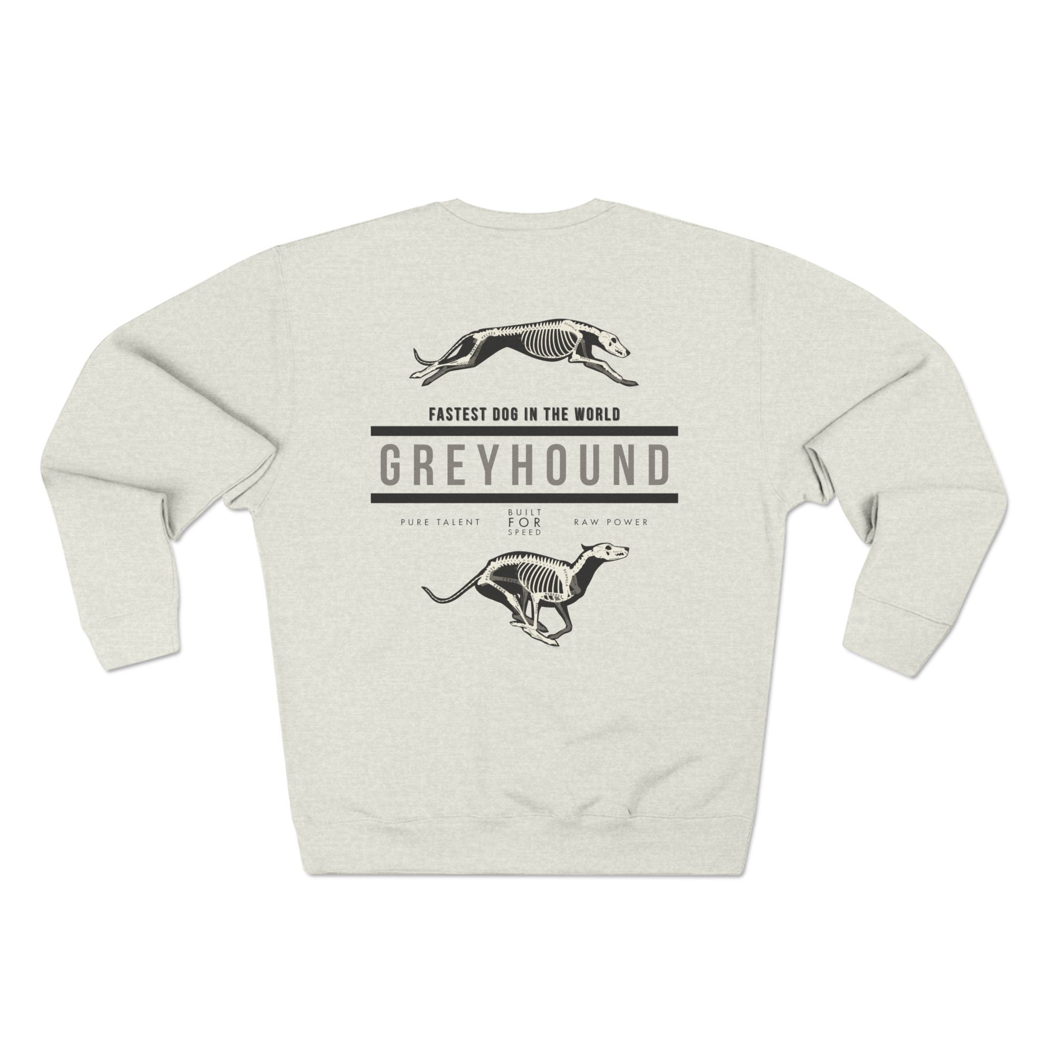 Greyhound Anatomy Crewneck Sweatshirt
