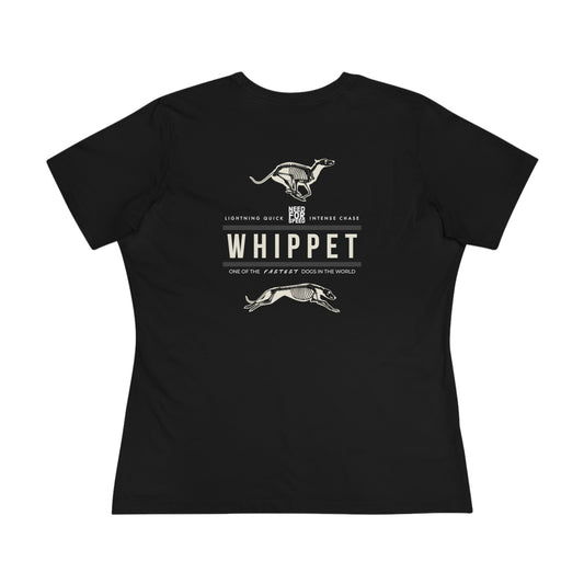 Women's Whippet Anatomy Cotton Tee