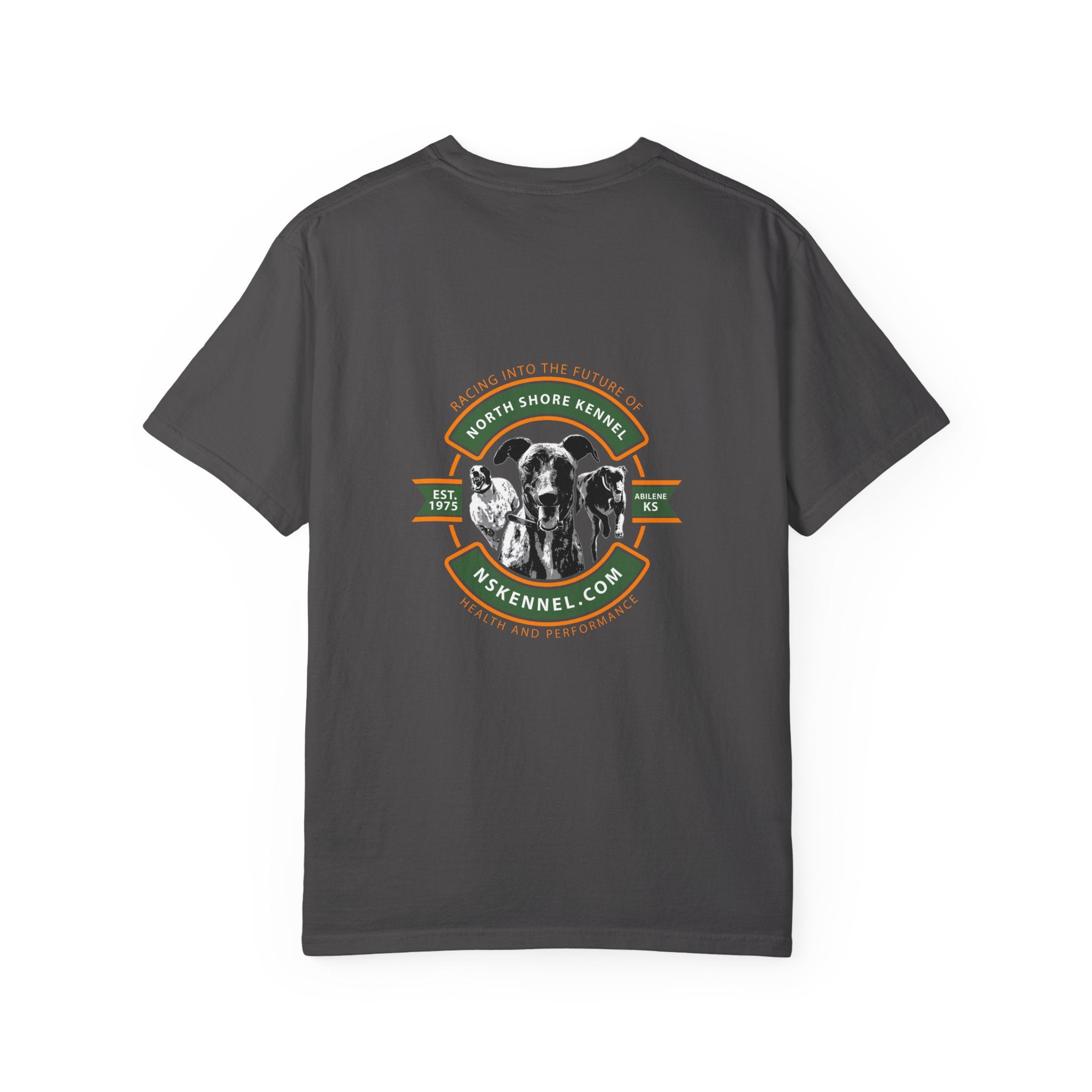 North Shore T-Shirt- Green & Orange