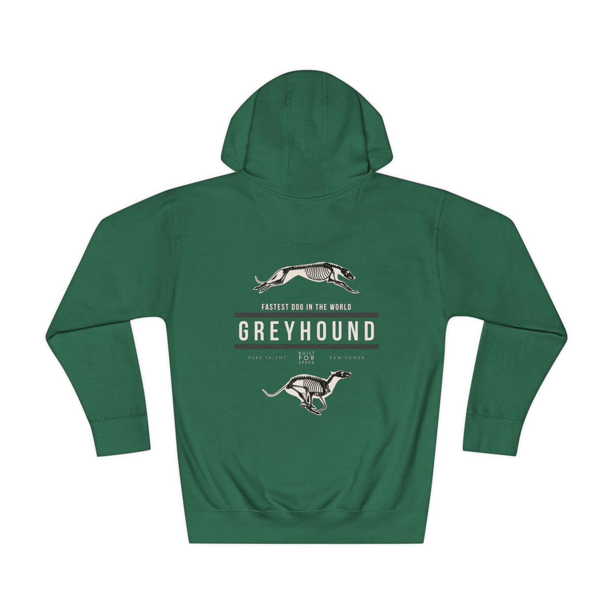 S-3X Greyhound Anatomy Hoodie, Multiple Colors