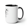 Load image into Gallery viewer, Greyhound Anatomy Coffee Mug, 15oz
