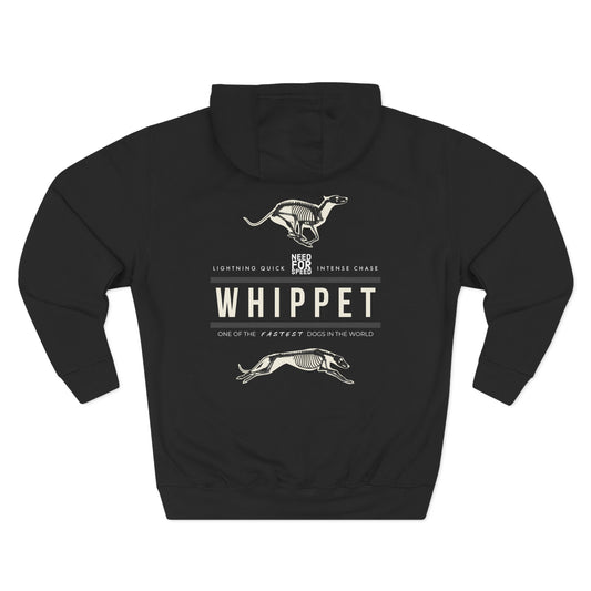 Whippet Anatomy Fleece Hoodie