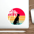 Load image into Gallery viewer, Greyhound Sun Decal Stickers
