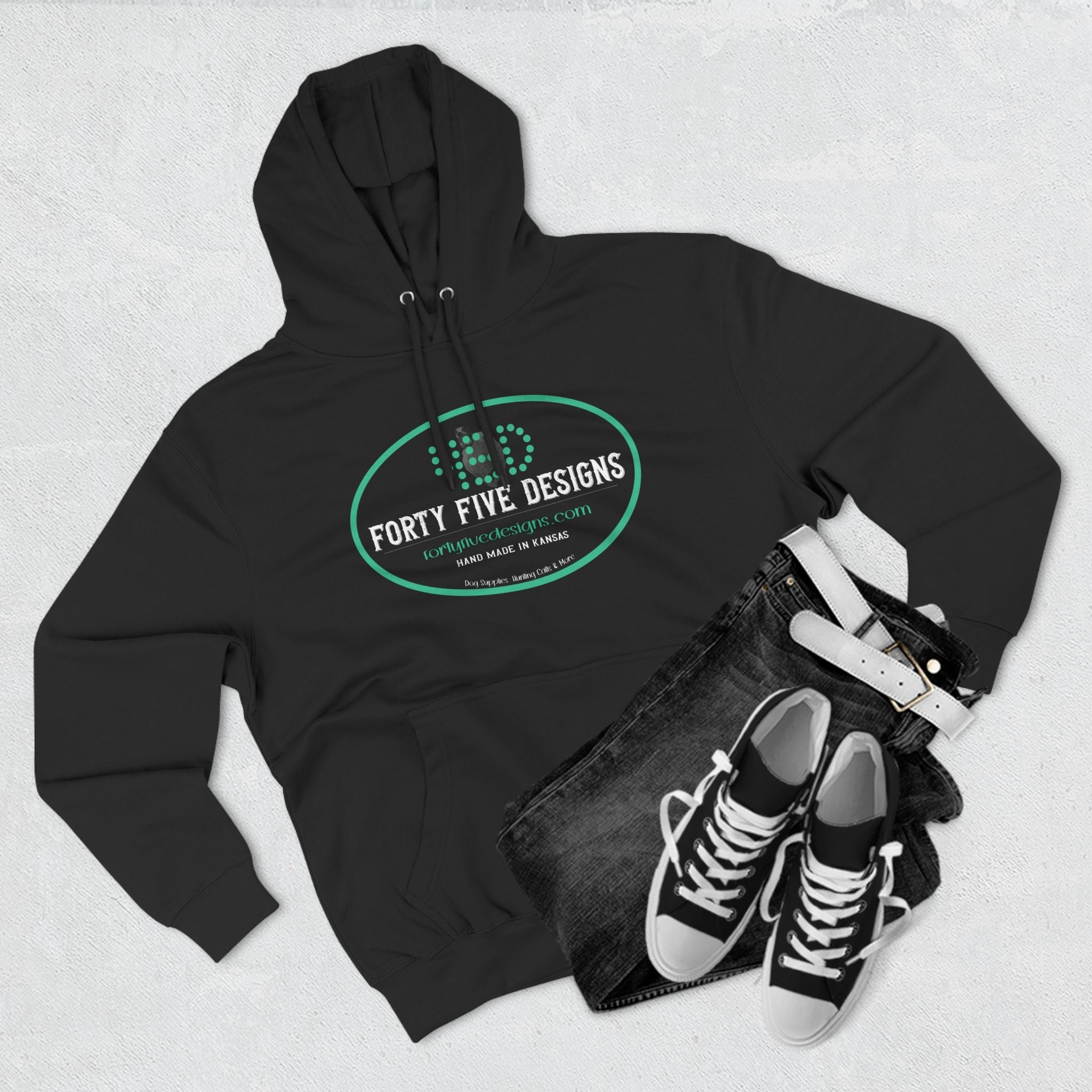 Forty Five Designs Fleece Hoodie