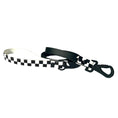 Load image into Gallery viewer, 4' Checkered & Black Leash
