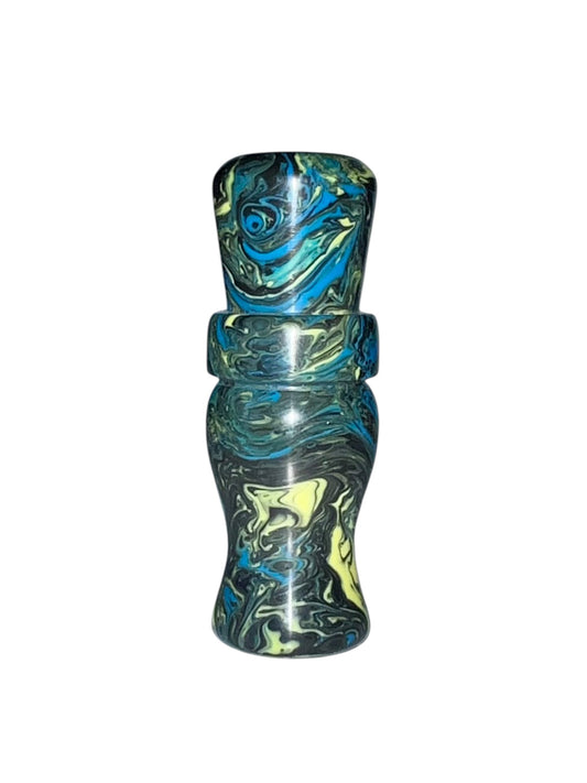 Blue, Yellow, & Black Mini Call