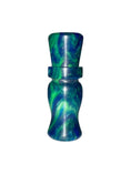 Load image into Gallery viewer, Blue & Green Metallic Mini Call
