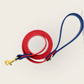 Load image into Gallery viewer, 6' Biothane Leash Crimson & Navy
