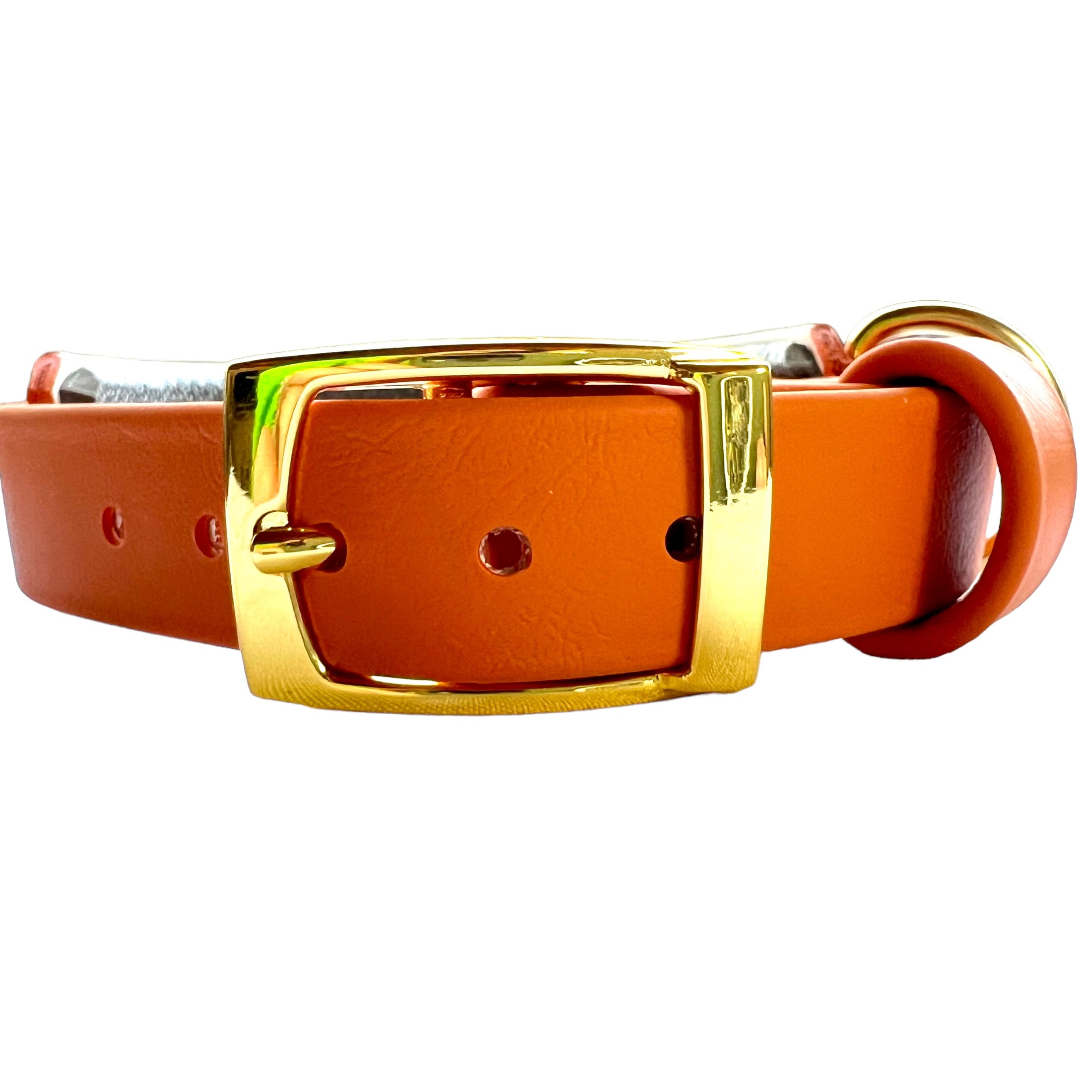 12.5-15" Orange Camouflage Collar