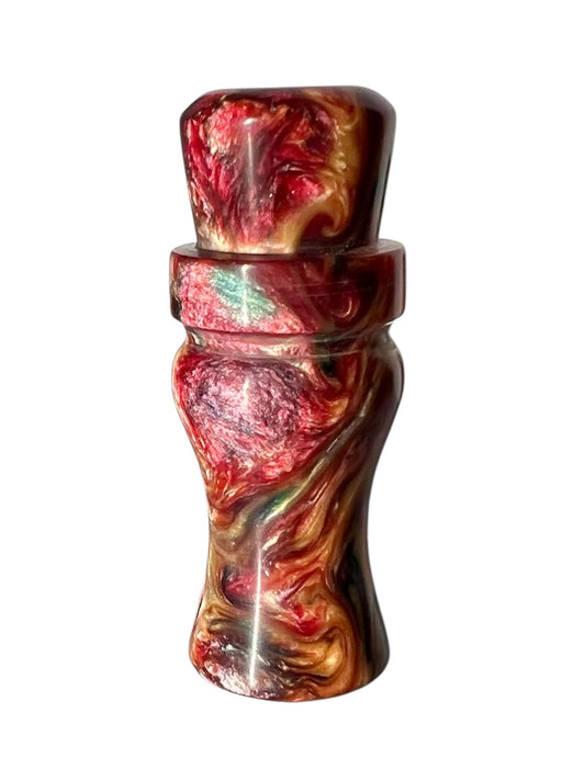 Red, Gold, & Green Metallic Mini Call