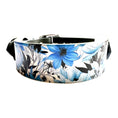 Load image into Gallery viewer, 13-15.5" Blue Vintage Botanicals Collar
