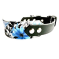 Load image into Gallery viewer, 13-15.5" Blue Vintage Botanicals Collar
