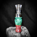 Load image into Gallery viewer, Pink & Turquoise Duck Call
