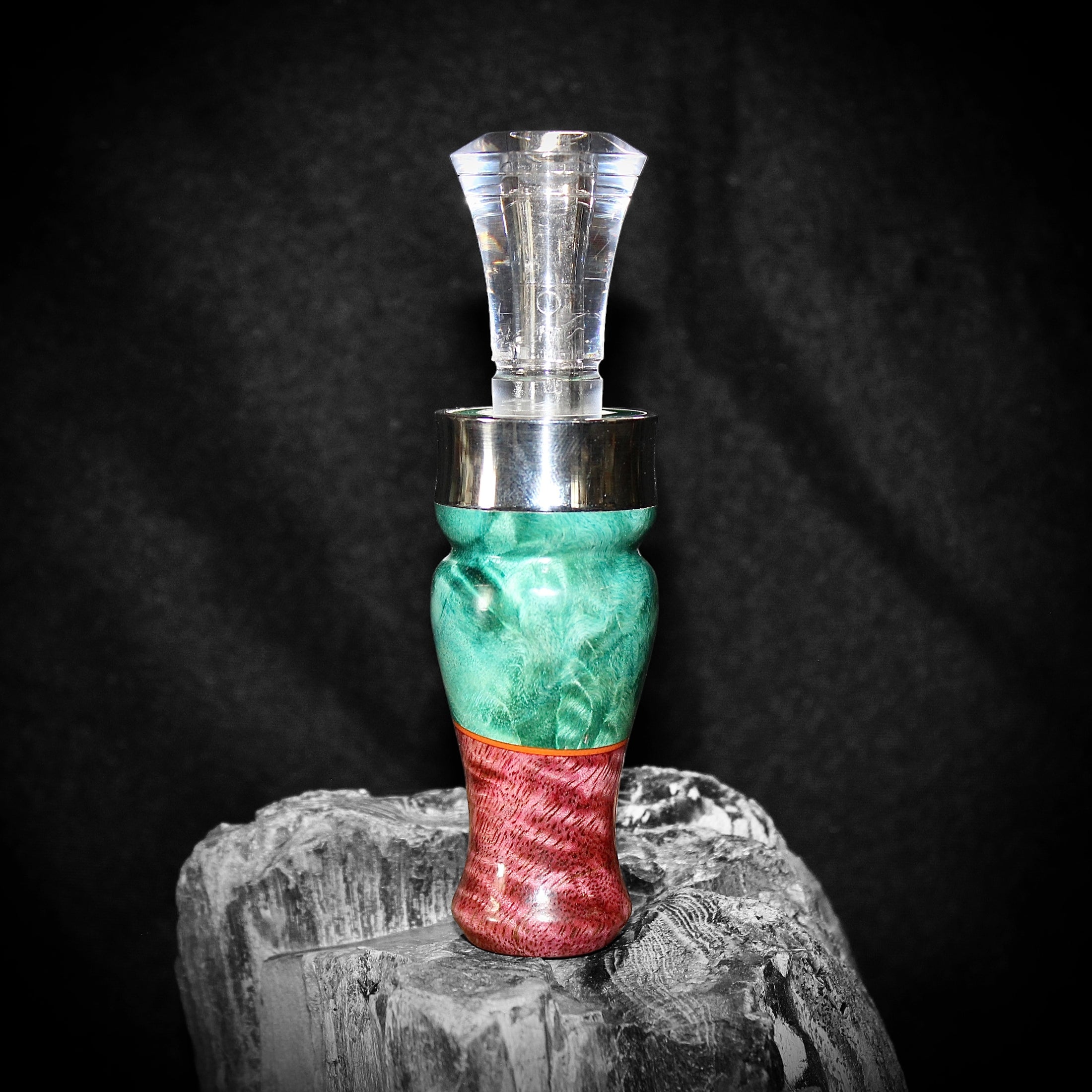 Pink & Turquoise Duck Call