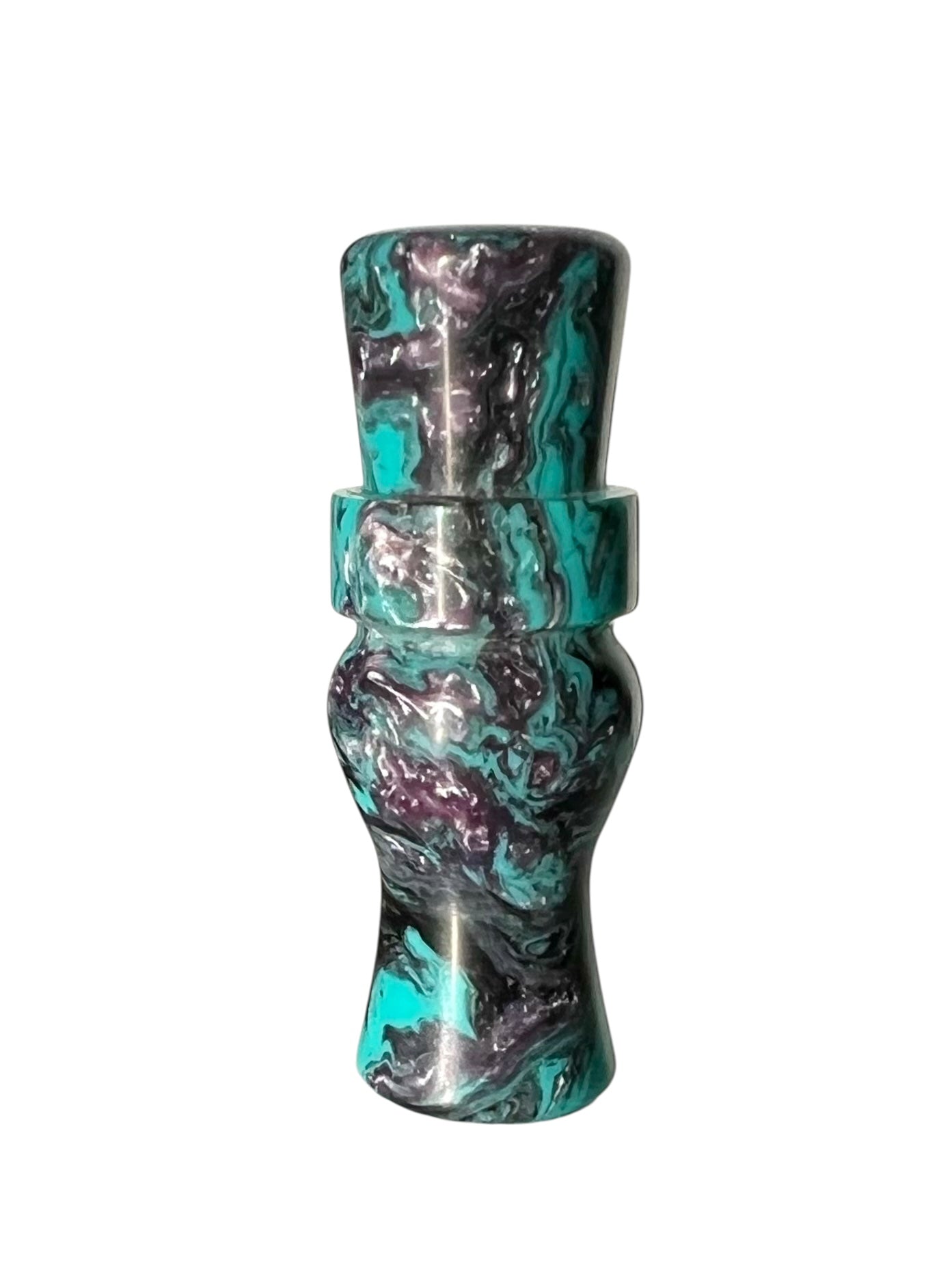 Turquoise, Black, & Purple Metallic Mini Call