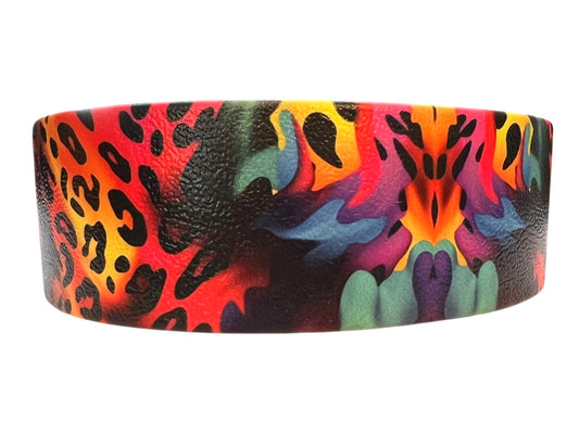 14-16.5" Neon Safari Padded Collar